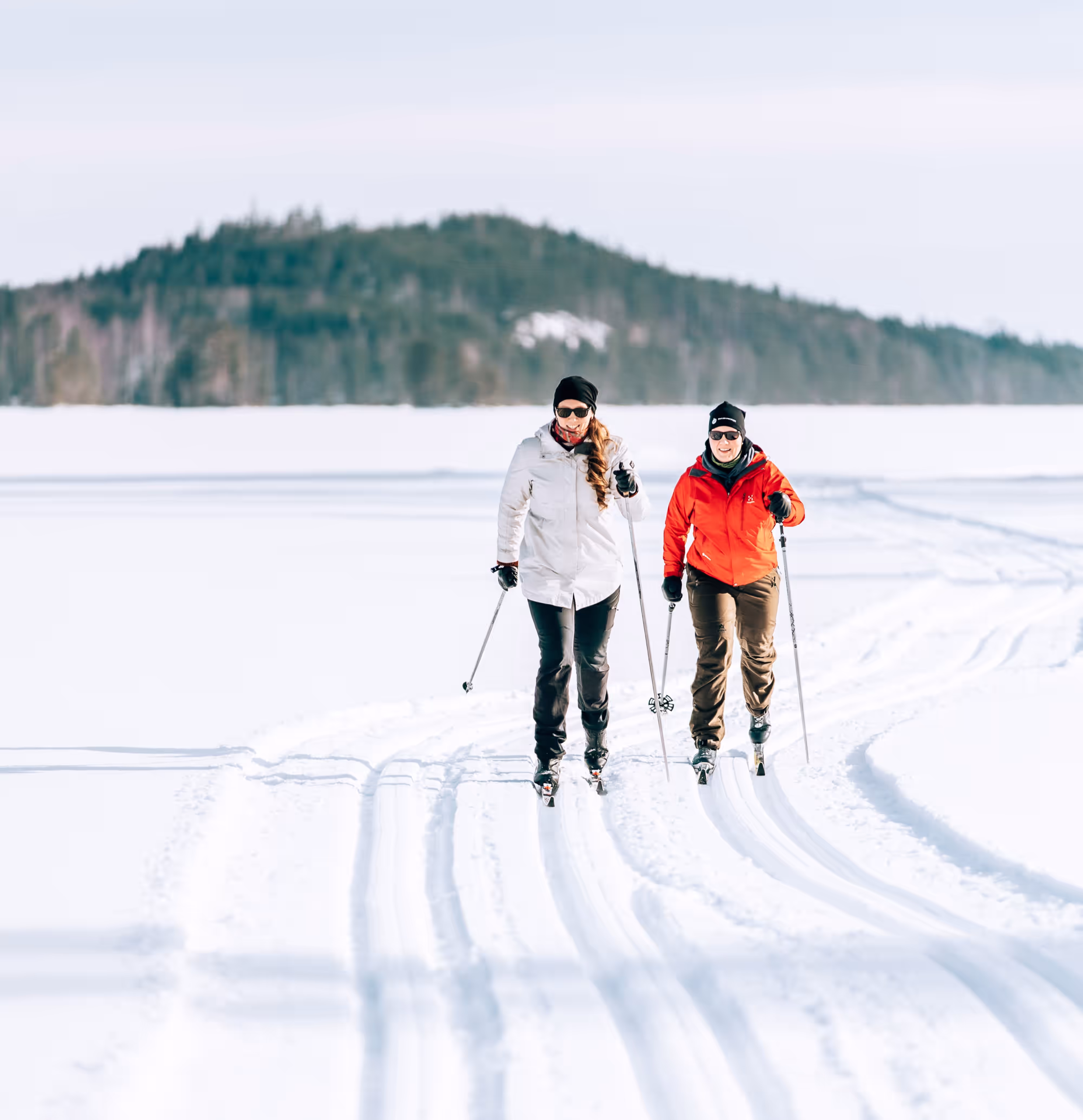 Cross-country skiing in savonranta