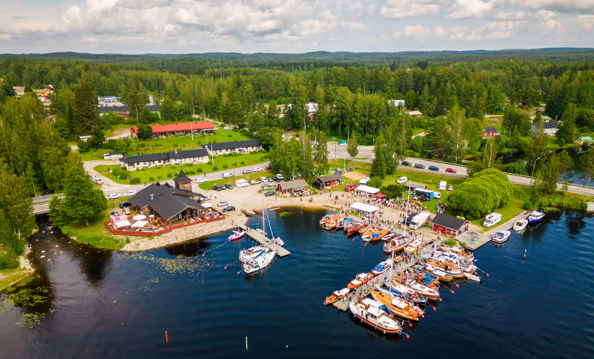 Harbour and camping Savonranta