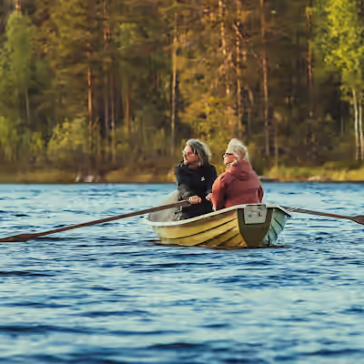 Rowing in Savonranta