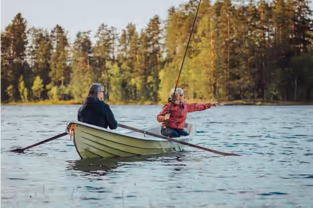 fishing in savonranta fishing in savonranta